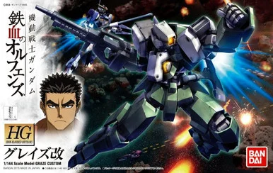 Bandai 5060383 #004 Graze Custom HG 1/144 Scale Model Kit