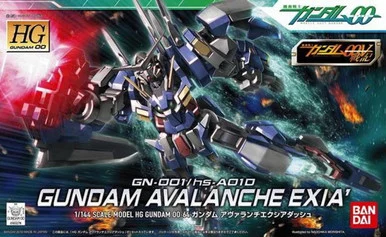 Bandai 5059024 #064 GN-001/hs-A010 Gundam Avalanche Exia' HG 1/144 Scale Model Kit