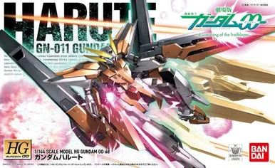 Bandai 5058785 #068 GN-011 Gundam Harute HG 1/144 Scale Model Kit