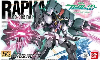 Bandai 5060655 #069 CB-002 Gundam Raphael HG 1/144 Scale Model Kit