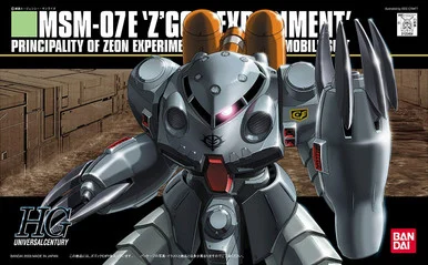 Bandai 5057739 #039 MSM-07E Z'Gok Experiment Principality of Zeon Experimental Amphibious Mobile Suit HGUC 1/144 Scale Model Kit