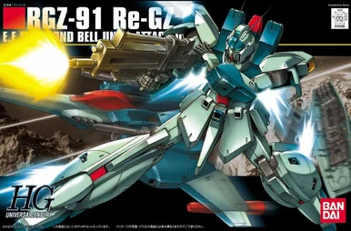 Bandai 5058778 #085 RGZ-91 Re-GZ E.F.S.F. (Lond Bell Unit) Attack Use Mobile Suit HGUC 1/144 Scale Model Kit