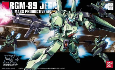 Bandai 5057398 #097 RGM-89 Jegan E.F.S.F. Mass Productive Mobile Suit HGUC 1/144 Scale Model Kit