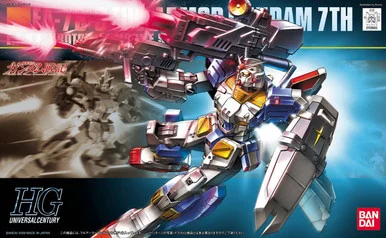 Bandai 5059160 #098 FA78-3 Full Armor Gundam 7th E.F.S.F. Prototype Mobile Suit HGUC 1/144 Scale Model Kit