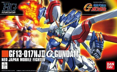 Bandai 5058265 #110 GF13-017NJII G Gundam Neo Japan Mobile Fighter HG 1/144 Scale Model Kit