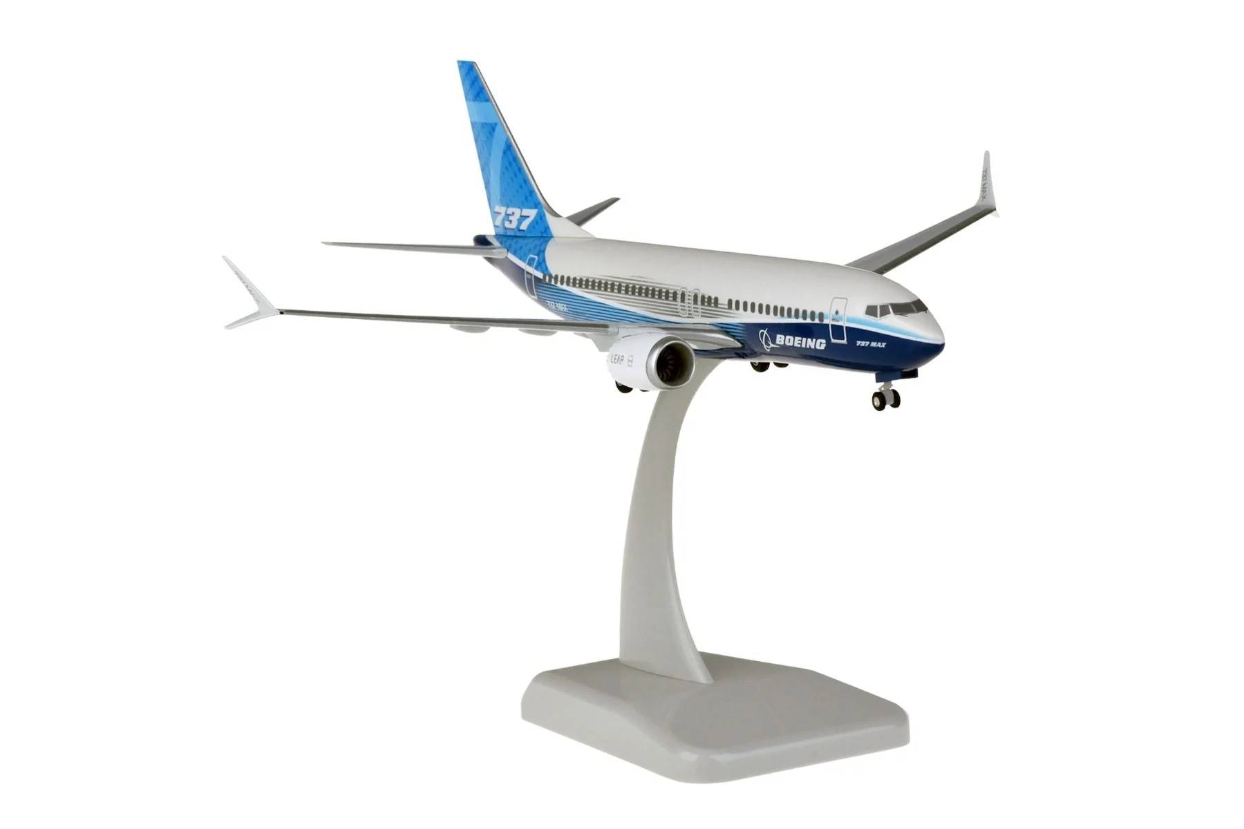 Boeing 737 MAX 7 Boeing Livery 1/200 Scale Model - Hogan Wings