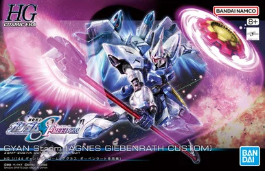 Bandai 5066307 #249 Gyan Strom Agnes Giebenrath Custom ZGMF-2027/A Compass Mobile Suit 1/144 Scale Model Kit