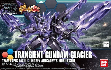 Bandai 5055443 #050 Transient Gundam Glacier Team Lapis Lazuli: Lindsey Anegaozys Mobile Suit HG 1/144 Scale Model Kit