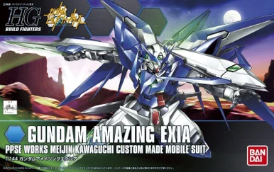 Bandai 5060372 #016 Gundam Amazing Exia PPSE Works Meijin Kawaguchi Custom Made Mobile Suit HG 1/144 Scale Model Kit