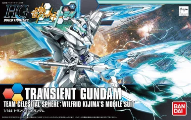 Bandai 5055441 #034 Transient Gundam Team Celestial Sphere: Wilfrid Kijima's Mobile Suit HG 1/144 Scale Model Kit