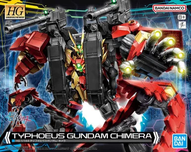 Bandai 5065725 #07 Typhoeus Gundam Chimera HG 1/144 Scale Model Kit