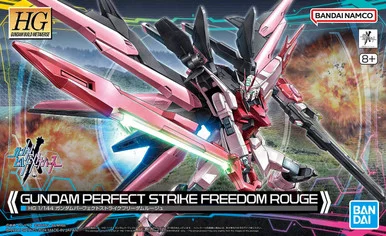 Bandai 5066273 #008 Gundam Perfect Strike Freedom Rouge HG 1/144 Scale Model Kit
