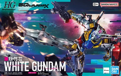 Bandai 5069189 RX-78-02 White Gundam HG 1/144 Scale Model Kit