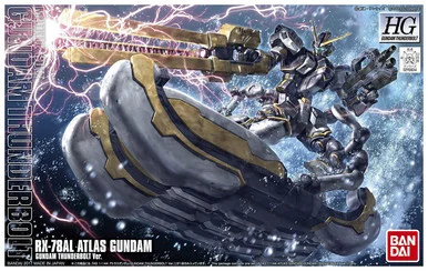 Bandai 5063139 #12 RX-78AL Atlas Gundam Mobile Suit Gundam Thunderbolt Ver. HG 1/144 Scale Model Kit