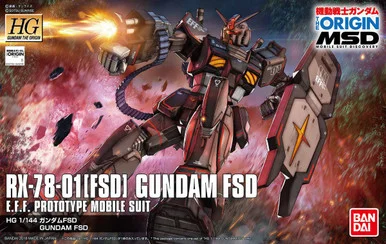 Bandai 5059154 #021 RX-78-01[FSD] Gundam FSD HG 1/144 Scale Model Kit