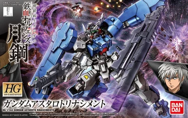 Bandai 5060391 #39 Gundam Astarth Rinascimento Iron Blooded Orphans HG 1/144 Scale Model Kit