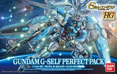Bandai 5057730 #017 Gundam G-Self Perfect Pack HG 1/144 Scale Model Kit