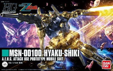 Bandai 5059242 #200 MSN-00100 Hyaku-Shiki A.E.U.G. Attack Use Prototype Mobile Suit HGUC 1/144 Scale Model Kit