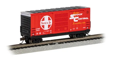 Bachmann 18251 N Hi Cube Box Car - ATSF Santa Fe #14044