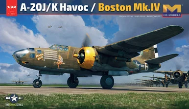 1/32 A-20 J-K-Boston Clear Nose - HKM01E040