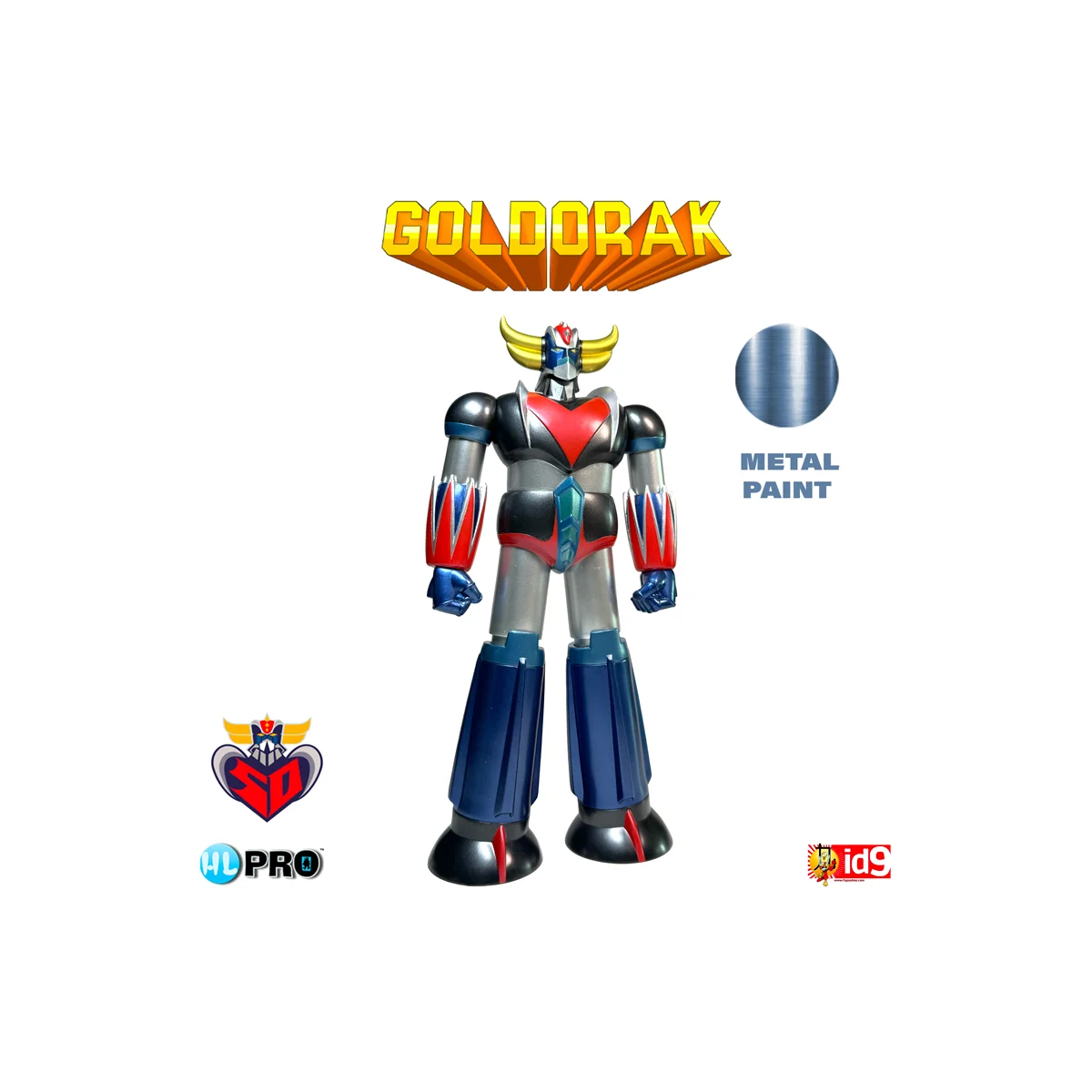 Goldorak 60cm 2025 Metallic Touch 50th Anniversary (Grendizer) Figurine - HL Pro