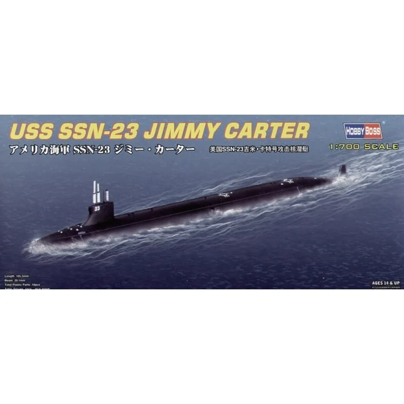 USS Jimmy Carter SSN-3 Submarine (submarines) Model kit
