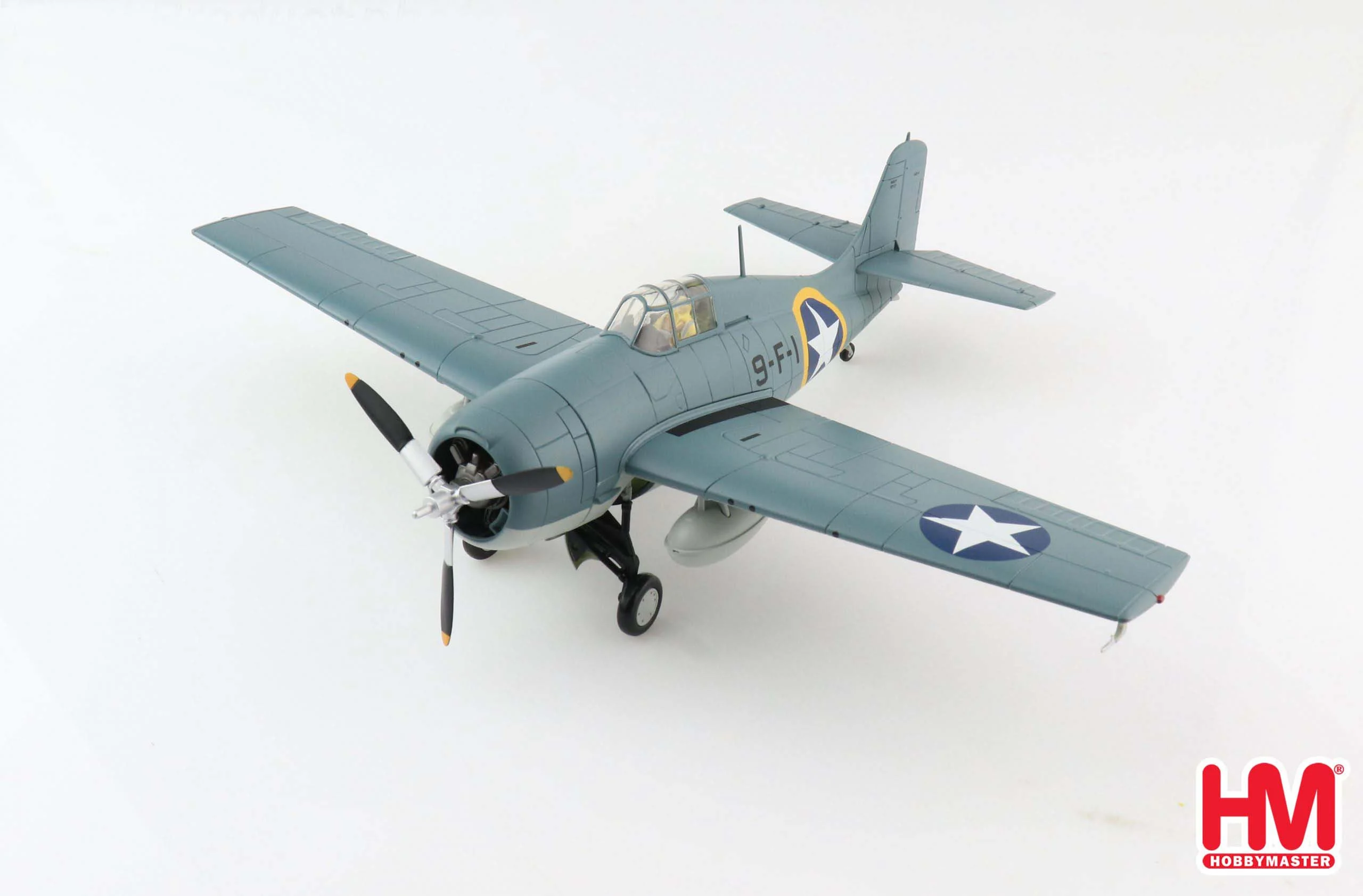Hobby Master Grumman F4F-4 Wildcat (VF-9 USS Ranger Operation Torch 1942) 1:48 Scale Diecast Model