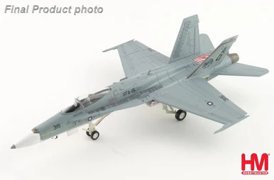 F/A-18C "VFA-15 Retro TAC Demo Jet" 164718, VFA-106 Gladiators, March 2017 HA3590 Scale 1:72