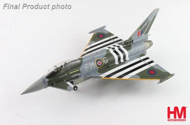 Eurofighter Typhoon FGR4 ZJ913/FM-G, RAF, 2024 (w/2 x empty pylon, 1 center fuel tank) HA6626b Scale 1:72