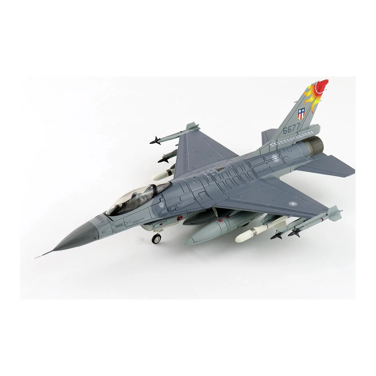 F-16A Fighting Falcon 'China Burma India Theater' ROCAF Hsinchu AB 2015 Die cast