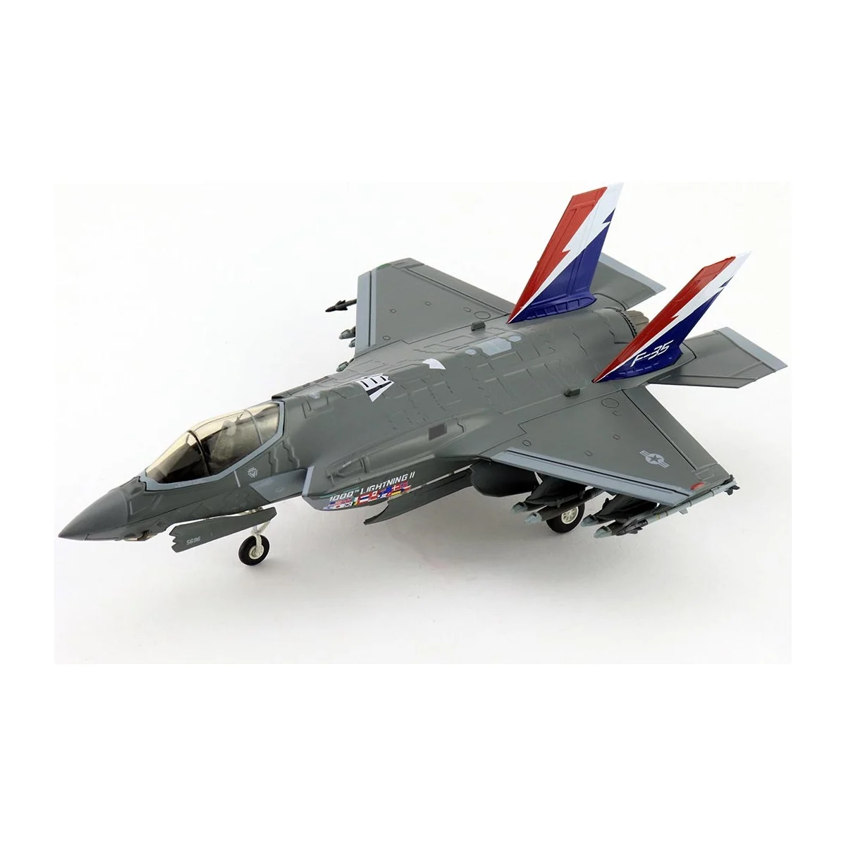 F-35A Lightning II '1000th Lightning II' 176th FS Wisconsin ENG August 2004 Die cast