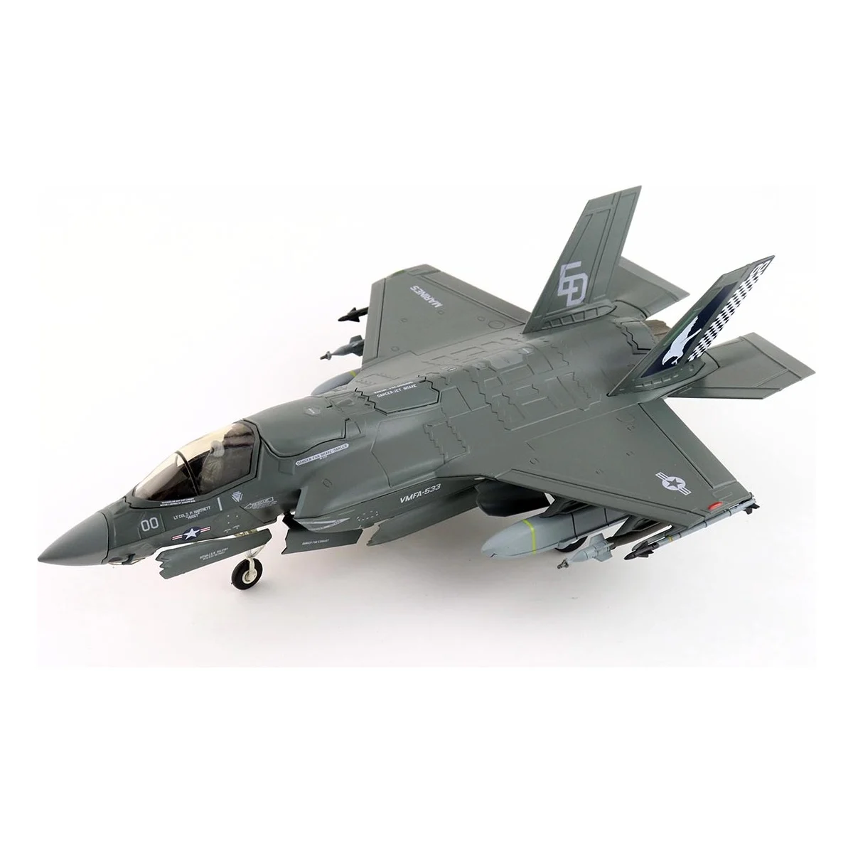 F-35B Lightning VMFA-533 'Hawks' 2025 (beast mode) Die cast