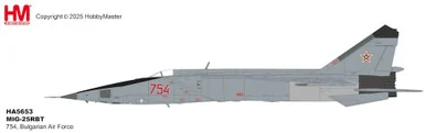MIG-25RBT 754, Bulgarian Air Force HA5653 1:72