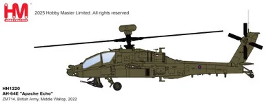 AH-64E "Apache Echo" ZM714, British Army, Middle Wallop, 2022 HH1220 1:72