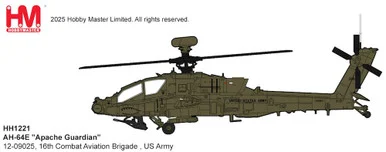 AH-64E "Apache Guardian" 12-09025, 16th Combat Aviation Brigade , US Army HH1221 1:72