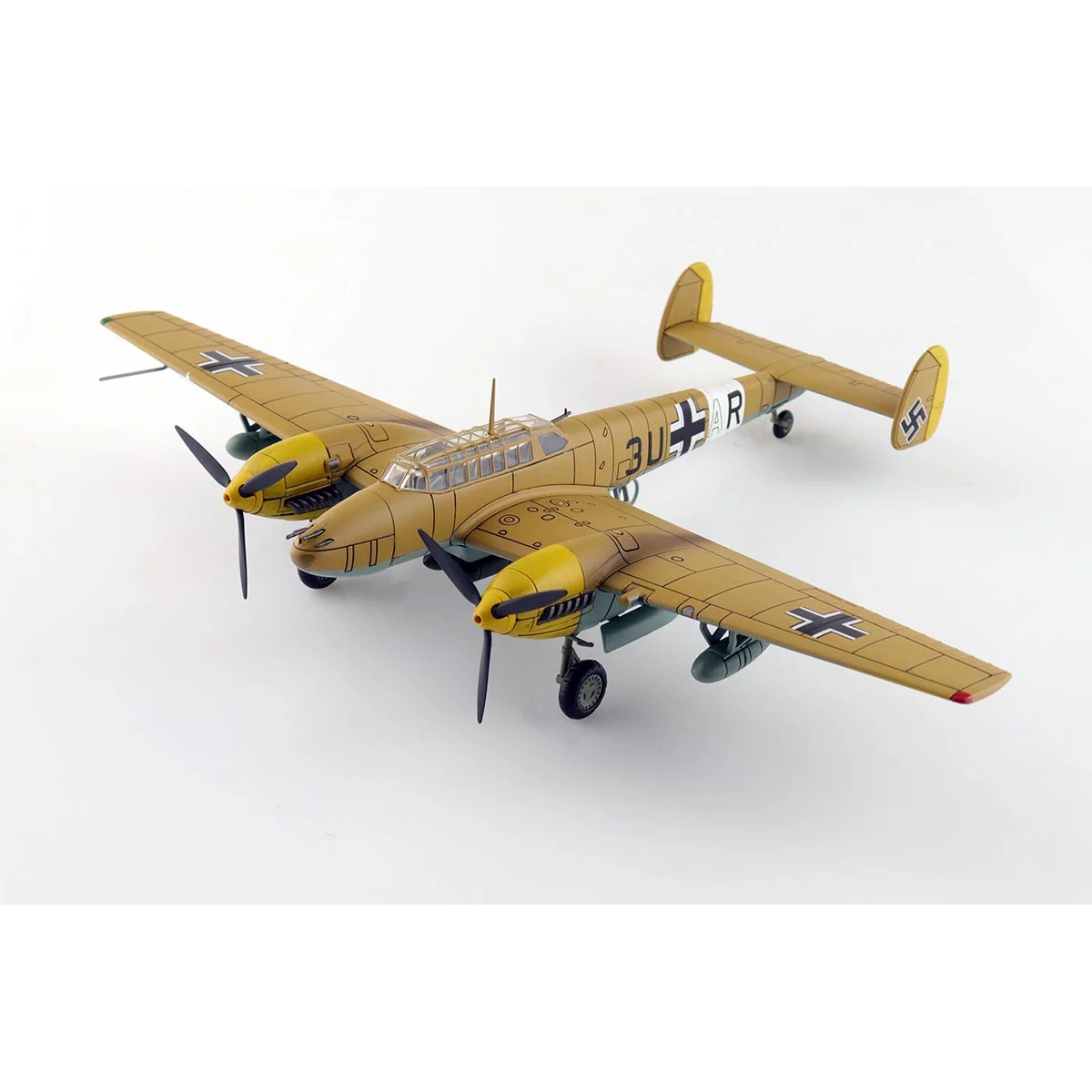Messerschmitt BF 110E-23U+AR 7./ZG 26 Italy 1941 Die cast
