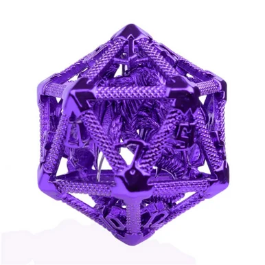 Foam Brain Games 5080 Hollow Dragon Keep D20 - Purple