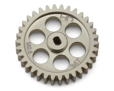 Hot Racing LMCB34HM05 Losi Micro-B Aluminum Speed-Run Spur Gear, 34T