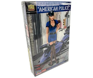 1/12 Hasegawa American Police Woman - Real Figure No.19 Resin Kit