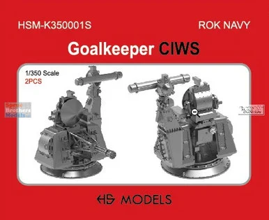 HSMK350001K 1:350 HS Models ROK Navy Goalkeeper CIWS Set