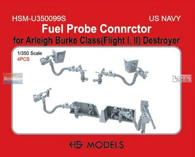 HSMU350099U 1:350 HS Models US Navy Fuel Probe Connector (for Arleigh Burke Class)
