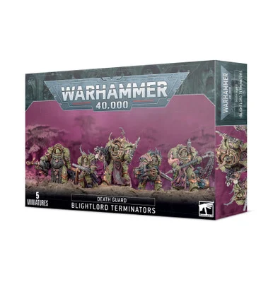 GW43-51 DEATH GUARD: BLIGHTLORD TERMINATORS