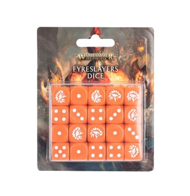 GW84-50 AGE OF SIGMAR: FYRESLAYERS DICE