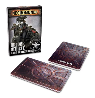GW300-95 NECROMUNDA ORLOCK VEHICLE TACTICS CARDS