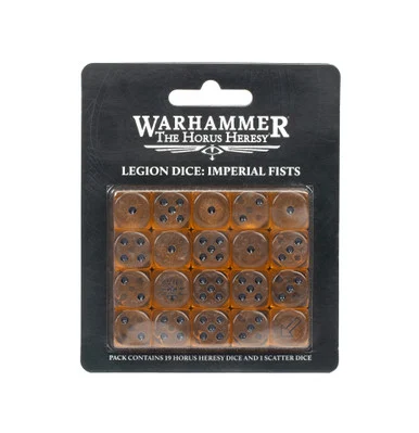 GW31-45 LEGION DICE: IMPERIAL FISTS
