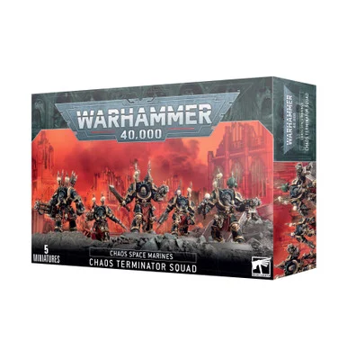 GW43-19 CHAOS SPACE MARINES: TERMINATORS