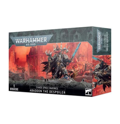 GW43-60 CHAOS SPACE MARINES ABADDON THE DESPOILER