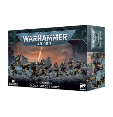 GW47-33 ASTRA MILITARUM: CADIAN SHOCK TROOPS