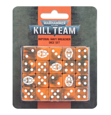 GW102-80 KILL TEAM: IMPERIAL NAVY BREACHER DICE