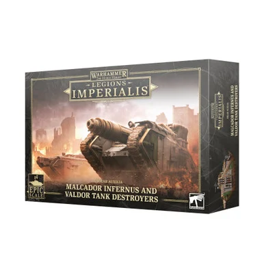 GW03-57 LEGIONS IMPERIALIS: MALCADOR INFERNUS AND VALDOR TANK DESTROYERS